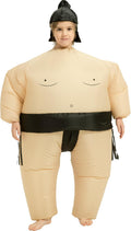 Halloween Inflatable Sumo Costume Kids,Blow Up Wrestler Suit Boys Girls