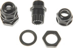 Weatherproof ABS Solar Single Cable Entry Gland,Curved Cable Connector