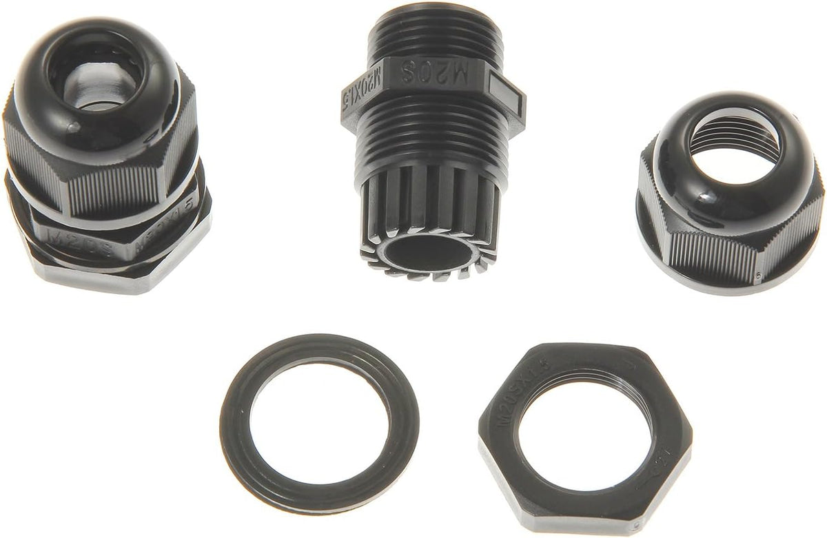 Weatherproof ABS Solar Single Cable Entry Gland,Curved Cable Connector