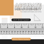 Relaxweex 24 Inch Folding Triangle Ruler Aluminum Framing Square