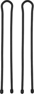 Inc. GT24-01-2R3 Nite Ize Original Gear, Reusable Rubber, 24 Inch, 2-Pack, Black, Made in the USA Twist Tie, 24"-2 Pack