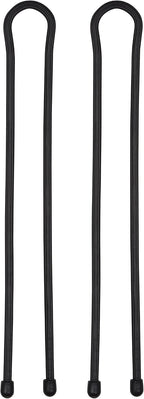 Inc. GT24-01-2R3 Nite Ize Original Gear, Reusable Rubber, 24 Inch, 2-Pack, Black, Made in the USA Twist Tie, 24"-2 Pack