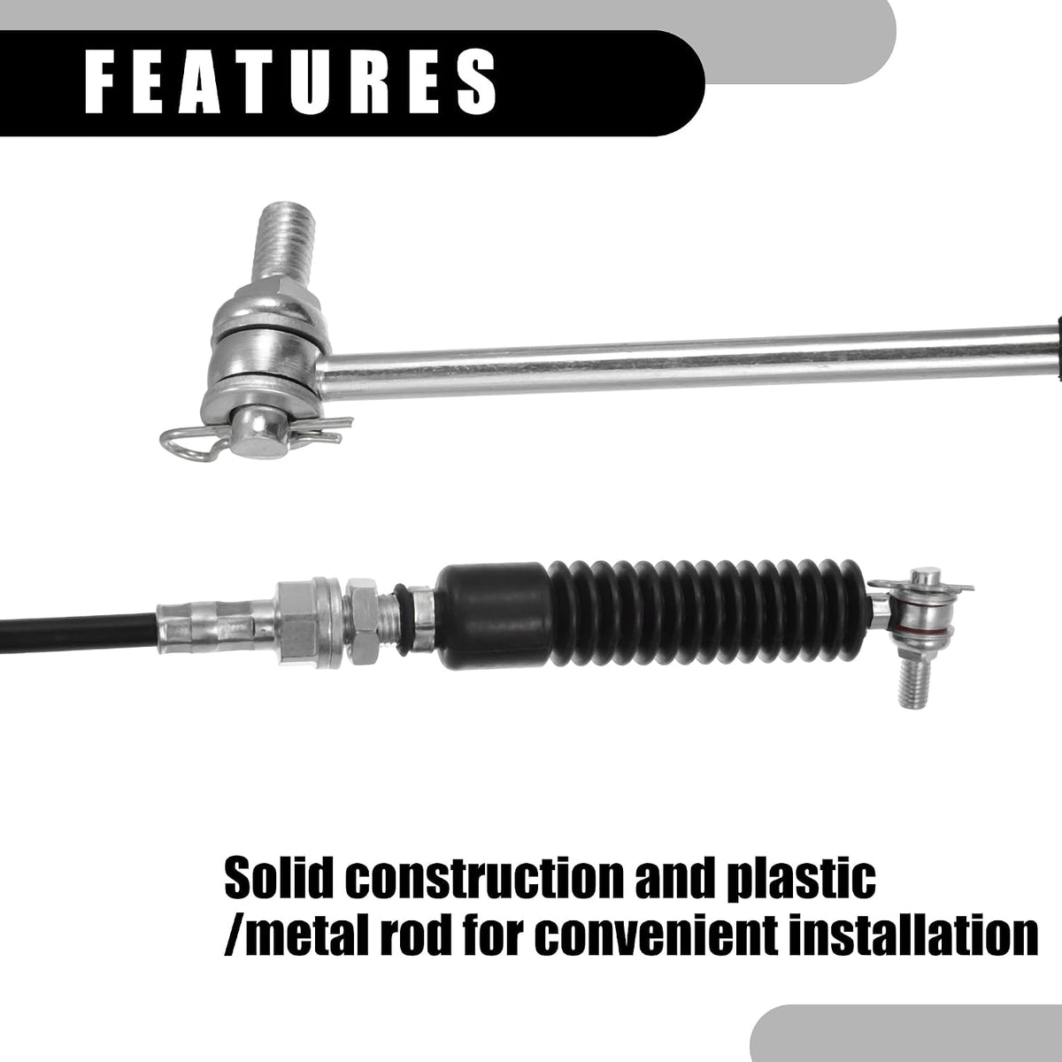 Gear Selector Cable for Polaris RZR XP 1000 2014-2021 Shifter Cable Line for Polaris RZR XP Turbo 2016-2021 UTV Trans