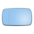 uxcell Left Side Mirror Glass with Backing Plate for BMW E39 1998-2005