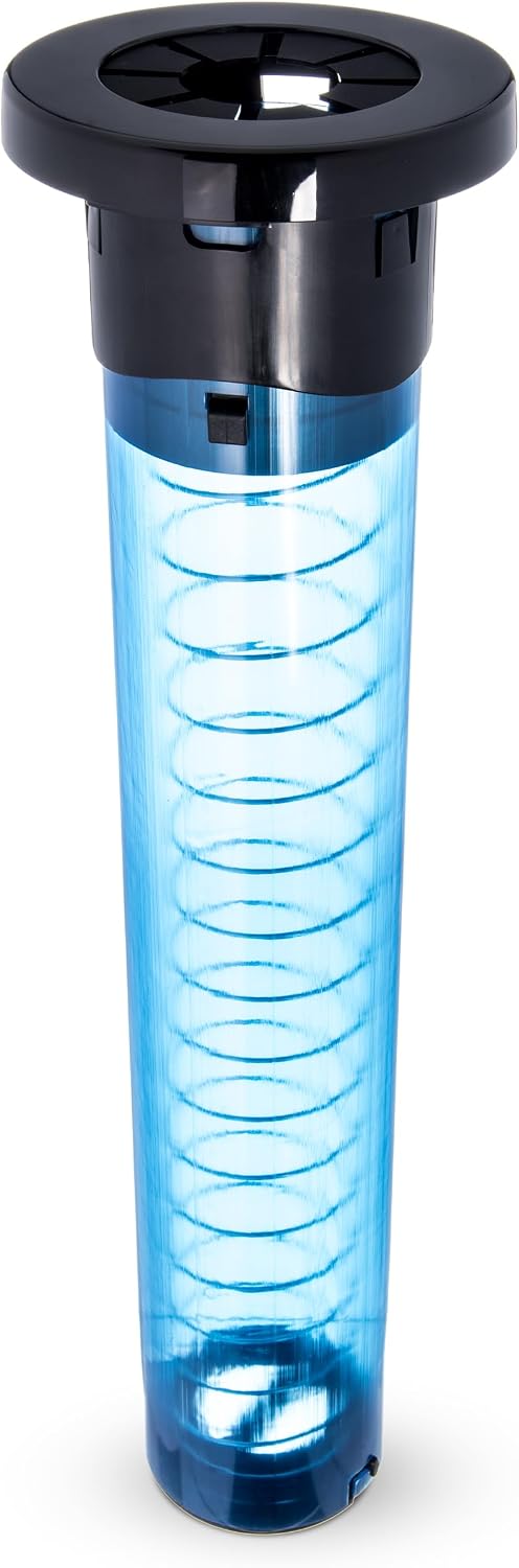 23.5-Inch in-Counter Cup Dispenser, 4-24 oz, Adjustable Lever