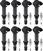 UF270 Ignition Coil Pack & Iridium Spark Plug Fits 2002-2007 Dodge Ram 1500