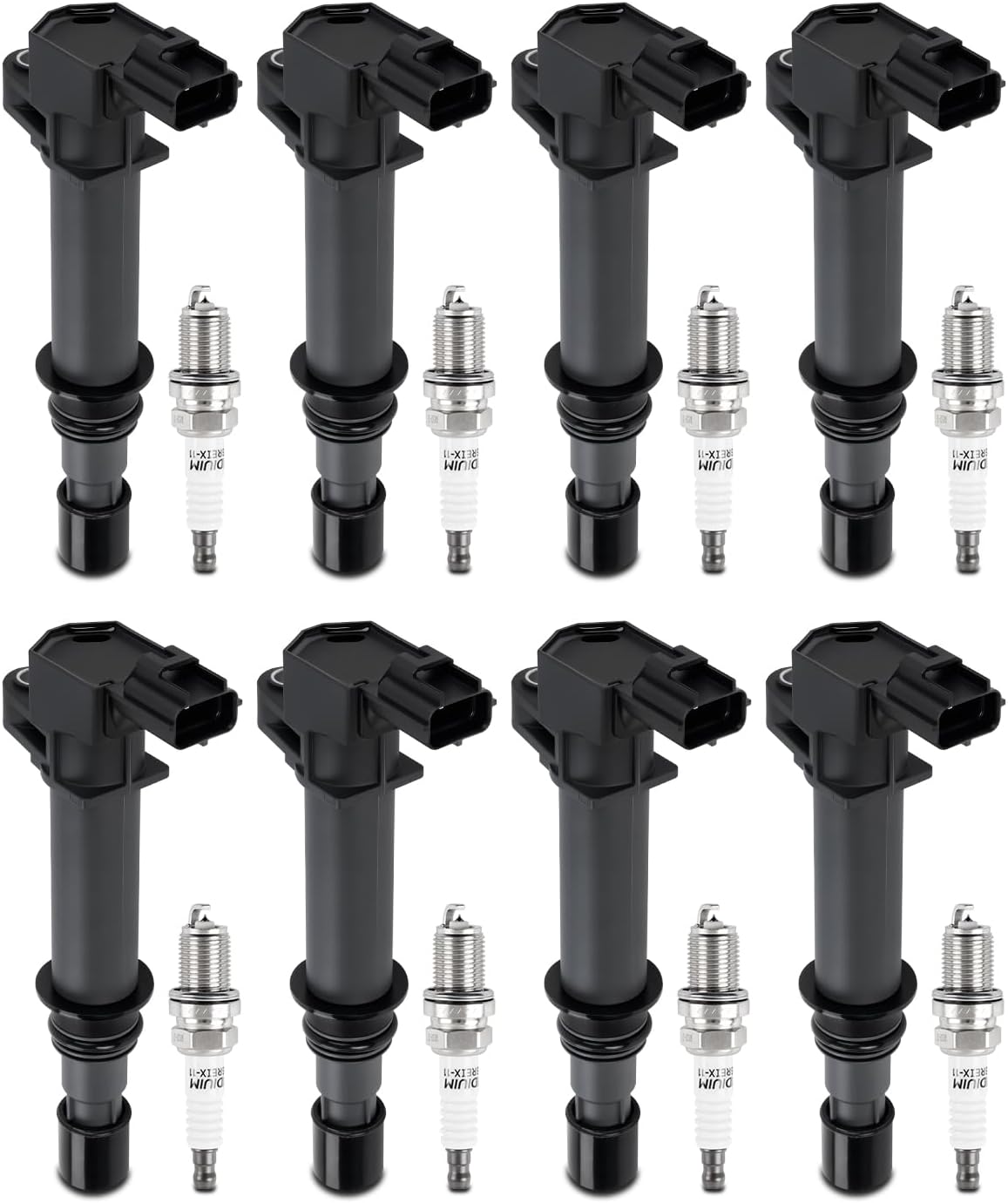 UF270 Ignition Coil Pack & Iridium Spark Plug Fits 2002-2007 Dodge Ram 1500