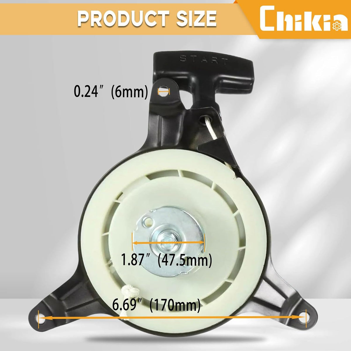 Chikia 951-10299A 951-10299 Recoil Starter Assembly CubCadet