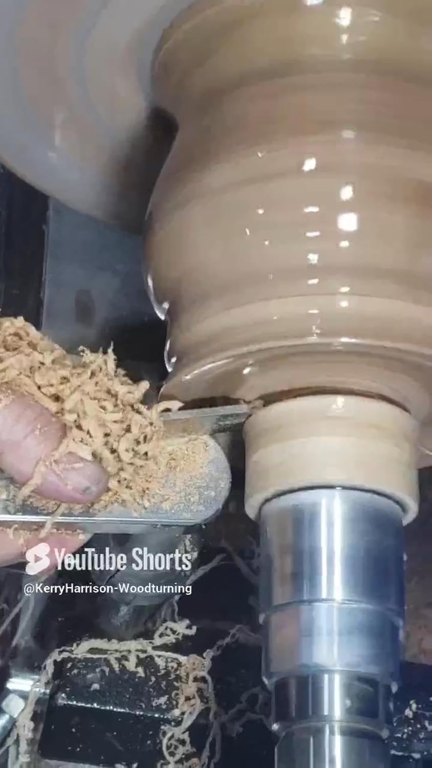 Simple Woodturning Tools Carbide Parting and Grooving Tool for Wood Turning Lathe (No Handle), USA Made