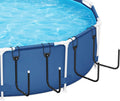 Pool Cover Holder, 4Pcs Solar Pool Cover Holder, Adjustable U-Shaped Hooks Keep for Framed Above-Ground Swimming
