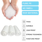 1.2 Gallon Small Trash Bags, 150 Count Clear Bags