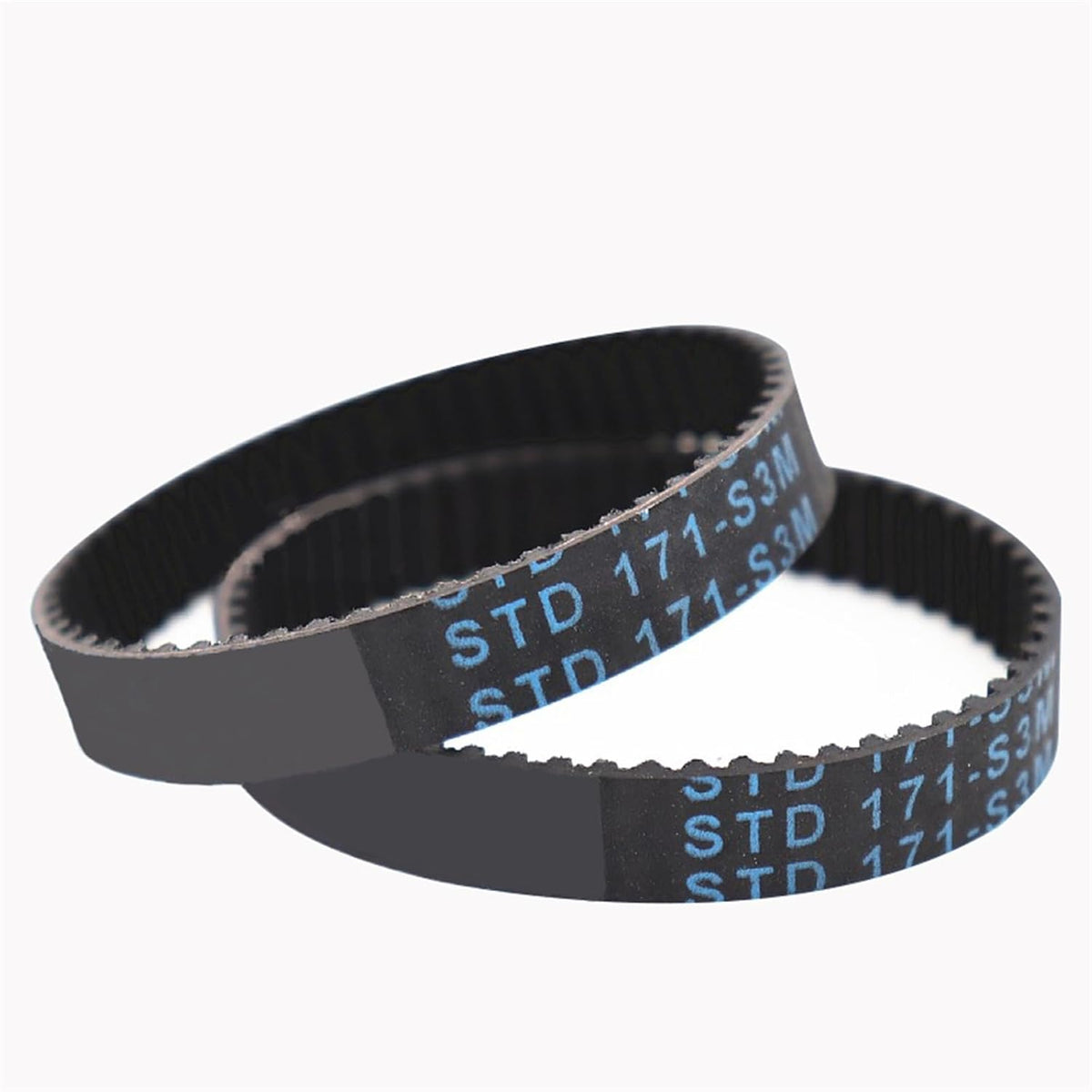 STS STD 3M S3M Timing Belts,Width 3mm,6mm,9mm,15mm,Rubber Belts,Length:150mm,171mm,177mm,189mm,192mm Drive Belt(177mm,2PCS_6MM)