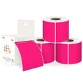 3 X 5 Inch 4Rolls/1000 Per Roll Rectangle Inventory Color Coding Labels,Roll Square Label Stickers for
