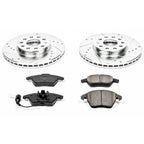 PowerStop Z23 Performance Brake Pad & Rotor Kit Front K4623