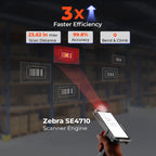AceScan AS01P Android 14 Barcode Scanner(Android 18 Upgrade Only Available After Official Release), 6” Screen
