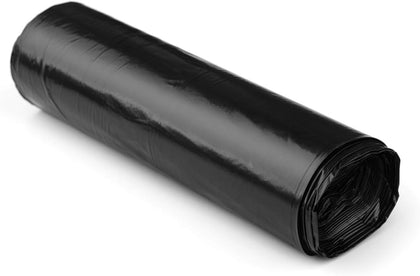 Plastic Sheeting 4 MIL Black (10x100) Roll for Tarp, Garden, Painters Drop Cloth, Plastic Mulch, Weed Barrier