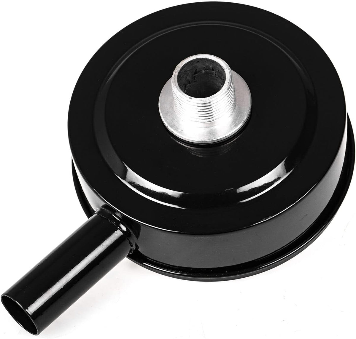 1" NPT Air Compressor Intake Filter Silencer Metal Housing and Element