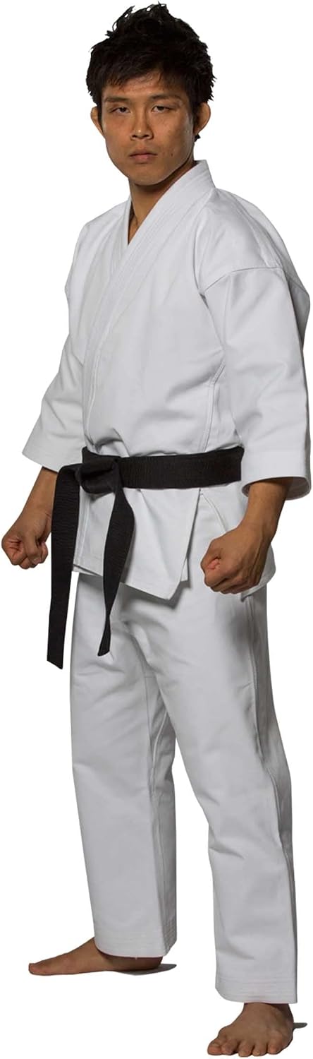 Advanced Brushed Karate Gi for Men and Women in Martial Arts like Taekwondo, Shotokan, Competition and Training