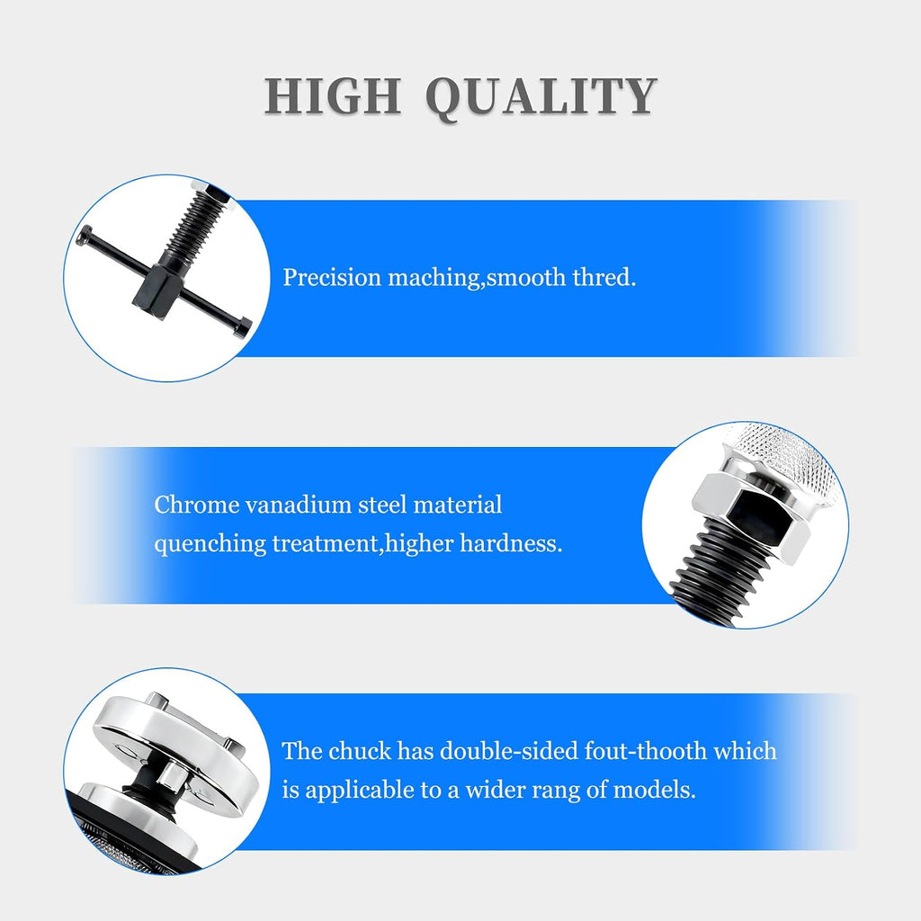 Car Brake Caliper Tool, Brake Caliper Piston Rewind Tools, Heavy-Duty Brake Suitable for Cars and Trucks, Compress