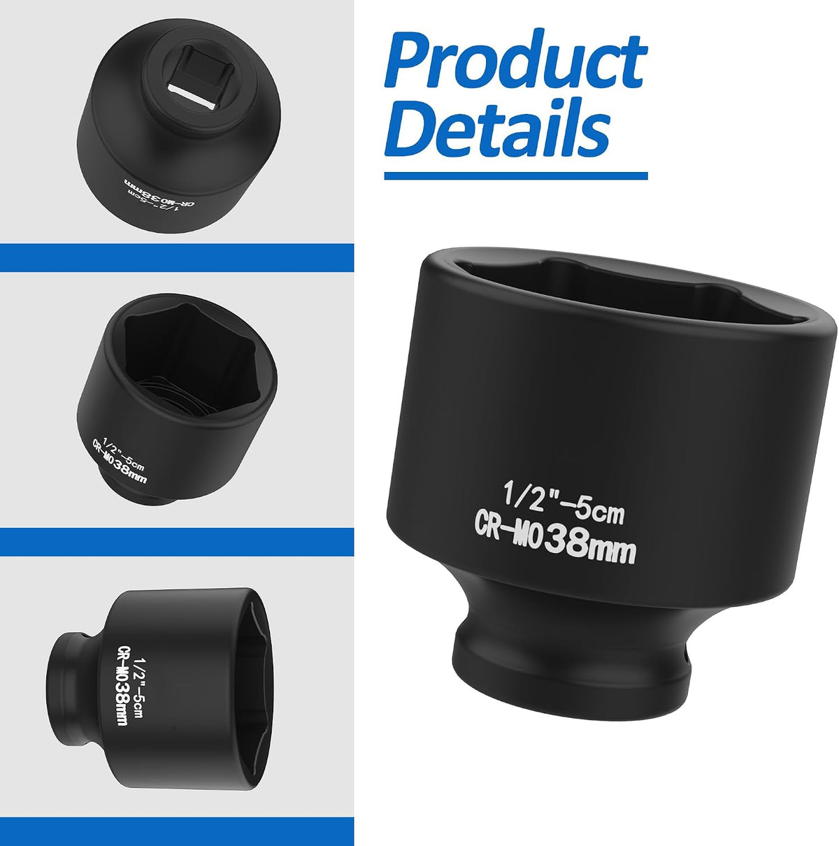 1-1/2 Inch Water Heater Element Socket for Element Replacement