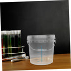 Plastic Measuring Bucket 5l with Handle and Airtight Lid