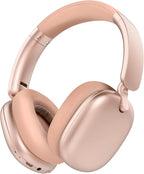 C6 Active Noise Cancelling Headphones, Wireless Over Ear Bluetooth Headphones, 60H Playtime, Lightweight Folding Deep