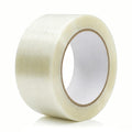 Strapping Tape 2 Inch x 35 Yards 1 Rolls, Heavy Duty Tape for Cargo, Clear Packing Tape Reinforced with Mono