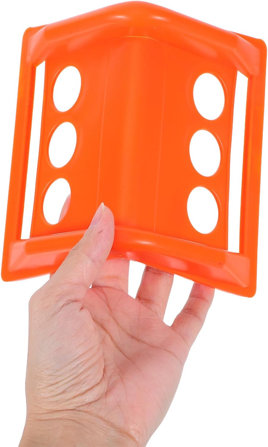 Orange Plastic Truck Corner Guard for Cargo Straps and Freight Packaging
