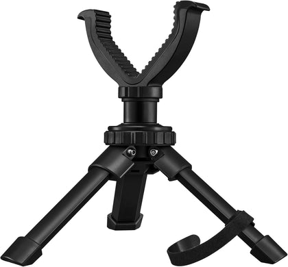 Shooting Rest Tripod 360 Degree Rotation V Yoke Stand | Rifle Rest for Target Shooting Adjustable Height Shooting