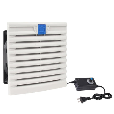 150x150mm Cabinet Ventilator Kit with 120x38mm Fan and Speed Controller