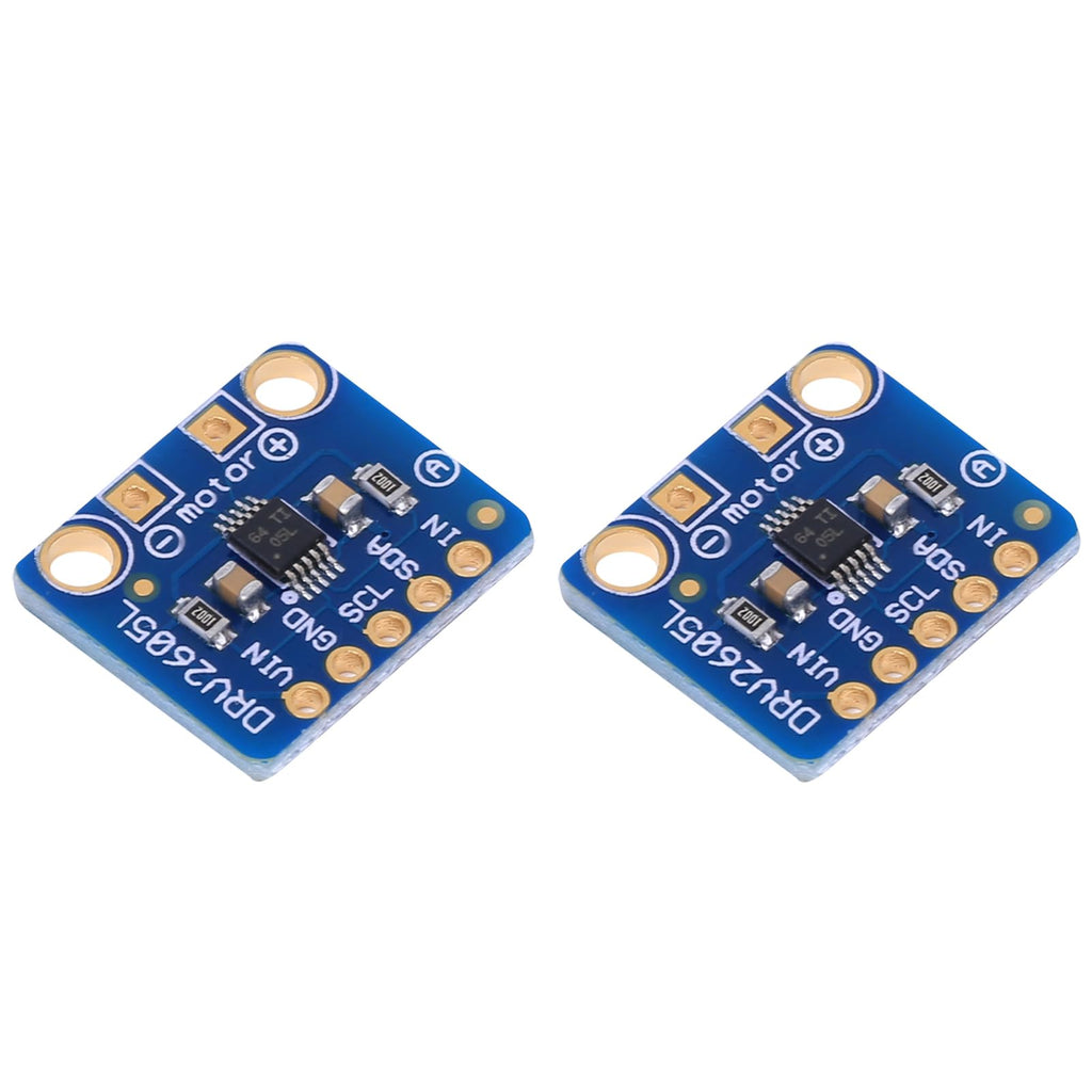 2pcs Haptic Motor Controller Driver Module IN General Pin DRV2605L for Vibration Feedback Applications
