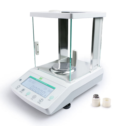 320g x 0.1mg Analytical Balance | 0.0001g Precision Laboratory Scale for Jewelry Analysis, Scientific Research &