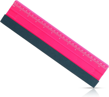 Wallpaper Smoothing Tool, Professional Vinyl Squeegee with Ruler Felt Squeegee for Vinyl Decals Sticker Paper