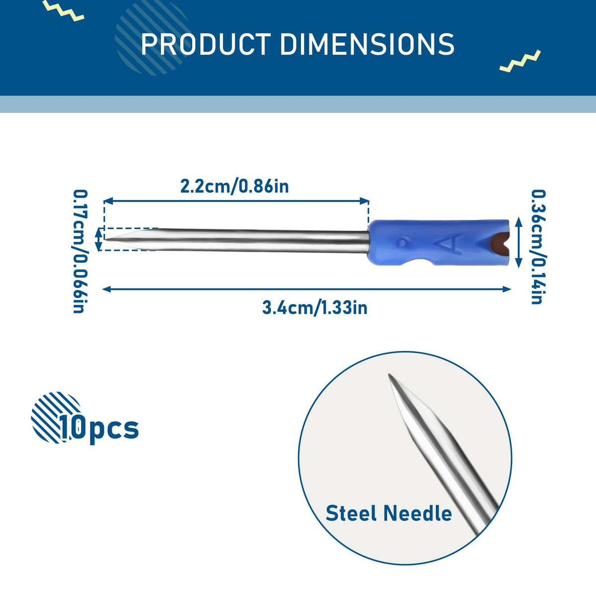 10pcs Standard Tagging Gun Needles, Replacement Needles for Tagging Gun for Clothing Retail Tagging Gun Needles Price