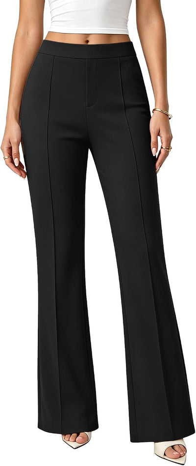Women's Stretchy Dress Pants Bootcut Business Casual Work Slacks