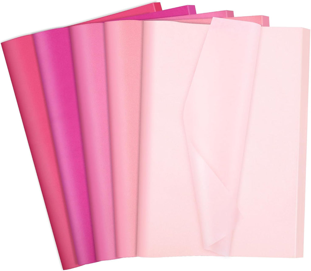 120 Sheets Pink Tissue Paper for Gift Bags 20 x 14 Inch