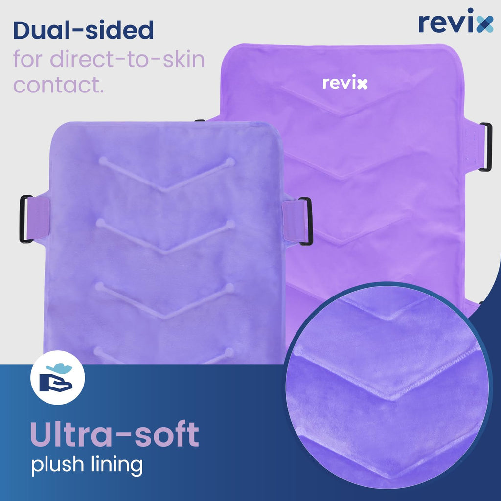 Extra-Large Back Ice Pack, Reusable Cold Packs for Full Back Relief