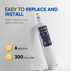 RWF1000AH Water Filter Replacement for LG LT600P, 3 Pack