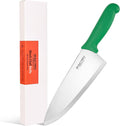 8" Chef Knife, Professional Kitchen Knife with Grip