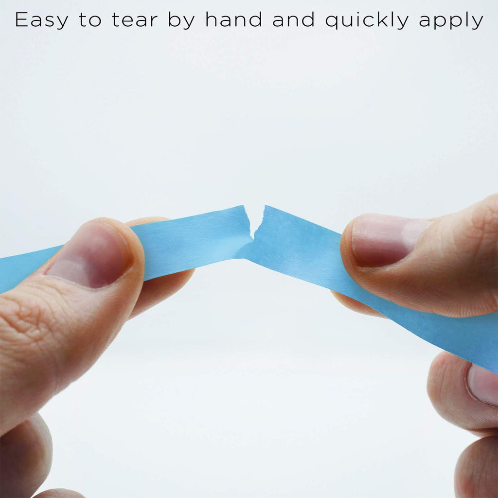 Light Blue Color Code Tape, 1/2 Inch Removable, 500 Inches