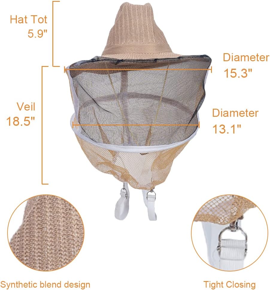 Beekeeping Supplies Bee Keeper Starting Kit 24 Pcs Beekeeping Tool Kit Bee Smoker Kit Including Beehive
