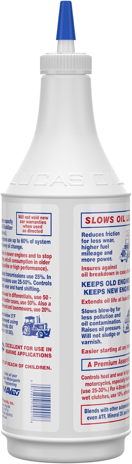 Lucas Oil 10001 Heavy Duty Oil Stabilizer - 1 Quart