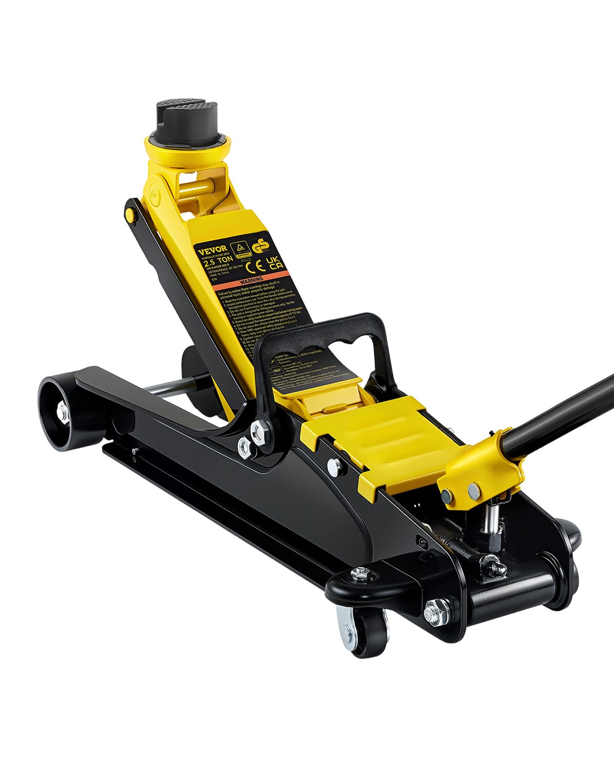 2.5 Ton Low Profile Heavy-Duty Steel Racing Floor Jack