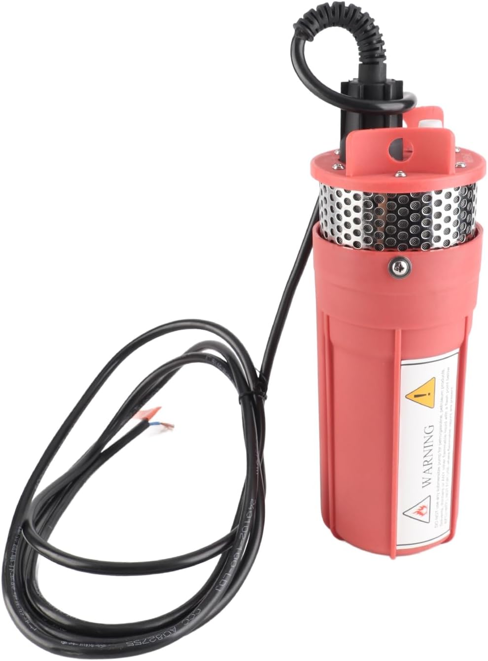 12V Submersible Deep Well Pump 1/2Inch, Solar Powered DC Water Pump Alternative Energy, 98ft Lift 6.5Lmin, High