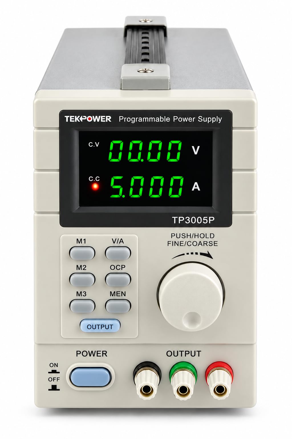 Tekpower TP3005P Programmable Linear Type Variable Regulated DC Power Supply, 0-30V at 0-5A