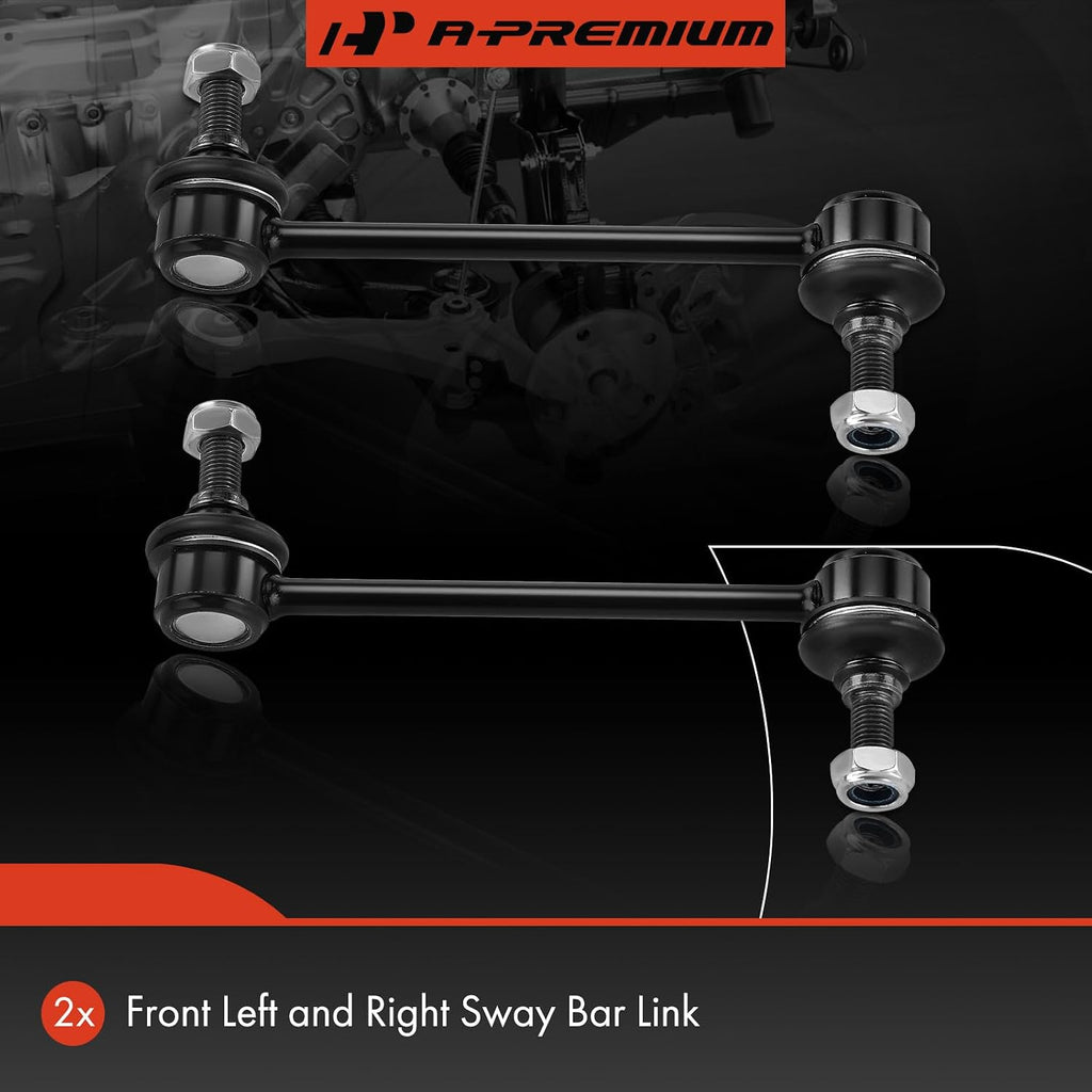 A-Premium Front Sway Bar Link Stabilizer Bar Link, Compatible with Ford