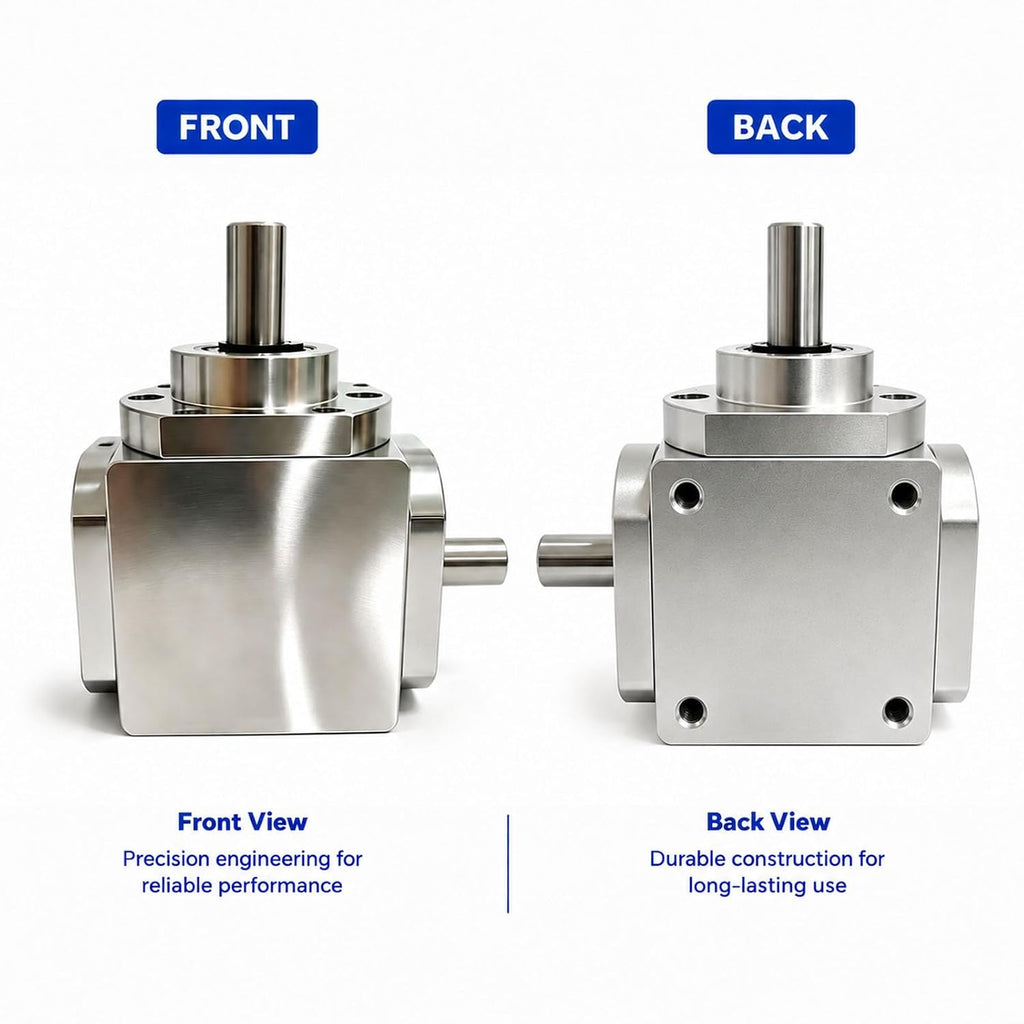 90 Degree Right Angle Gearbox 1:1 Bevel Gear Drive