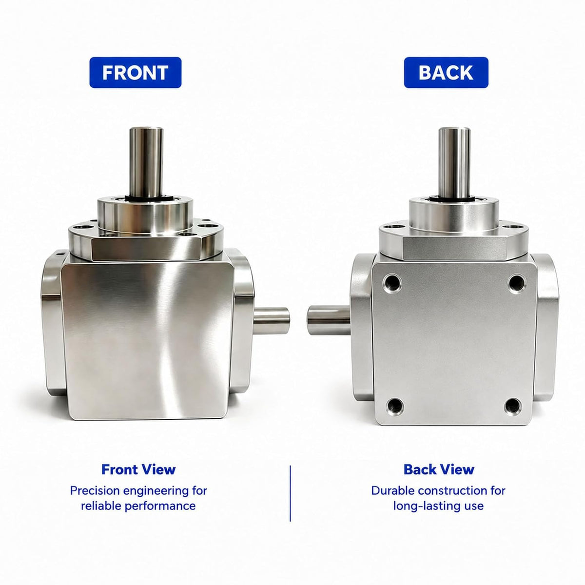 90 Degree Right Angle Gearbox 1:1 Bevel Gear Drive