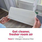 14,000 BTU Smart Window Air Conditioner with Wi-Fi, White