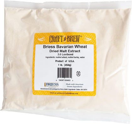 Dry Malt Extract for Brew Kit - All Purpose Base Extract - 1 Pound Bavarian Wheat - For Any Beer Style - Effective